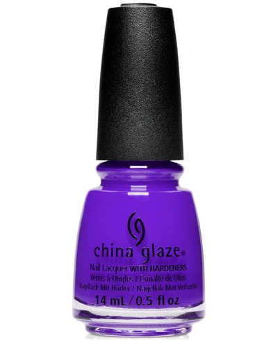 China Glaze Nail Lacquer With Hardeners In That's Shore Bright