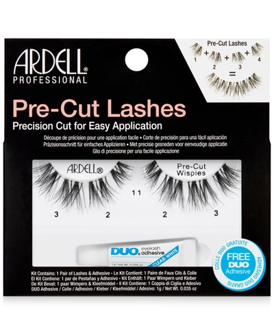 Ardell Pre-cut Lashes - Wispies In No Color
