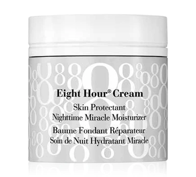 ELIZABETH ARDEN EIGHT HOUR CREAM SKIN PROTECTANT NIGHTTIME MIRACLE MOISTURIZER, 1.7 OZ