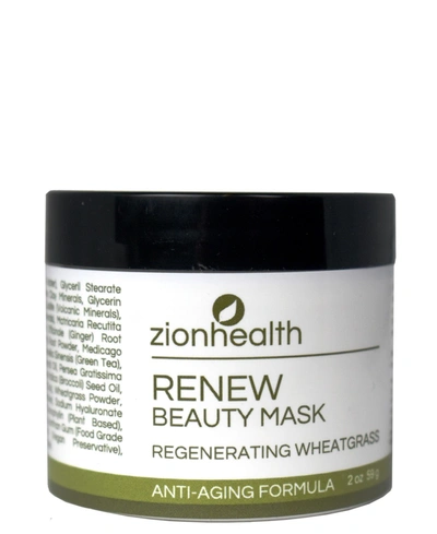Zion Health Adama Renew Wheat Grass Beauty Mask, 2 oz