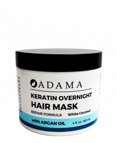 Zion Health Adama Minerals Keratin Hair Mask, White Coconut With Argan Oil