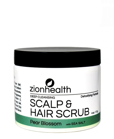 Zion Health Hair Scrub, Pear Blossom, 4 oz