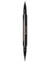 Shop Stila Stay All Day Dual-ended Waterproof Liquid Eye Liner In Intense Black