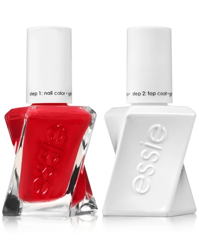 Essie 2-pc. Gel Couture Nail Polish & Top Coat Set In Rock The Runway