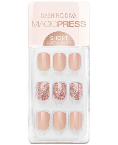 Dashing Diva Magicpress Press-on Gel Nails - Honey Sparkle