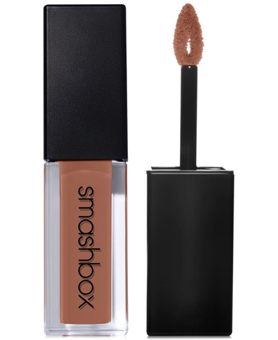 Smashbox Always On Longwear Matte Liquid Lipstick In Fair Game (light Peach Nude)