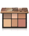 Smashbox Cali Contour Blush, Highlighter, & Bronzer Face Palette In Light/medium