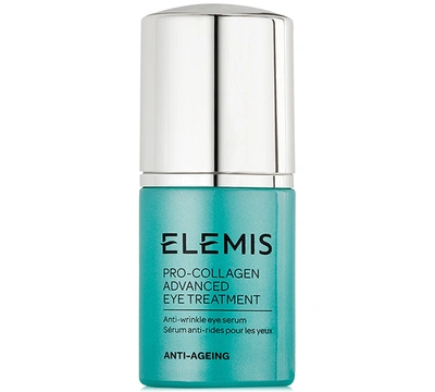 Elemis Pro-collagen Advanced Eye Treatment 0.5 oz Skin Care 641628701896 In Blue