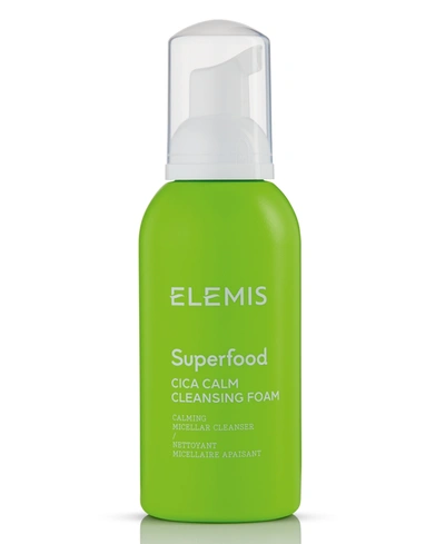 ELEMIS SUPERFOOD CICA CALM CLEANSING FOAM, 6.8-OZ.