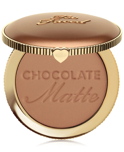 Too Faced Chocolate Soleil Cocoa Powder Infused Matte Bronzer