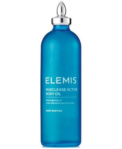 ELEMIS MUSCLEASE ACTIVE BODY OIL, 3.4-OZ.