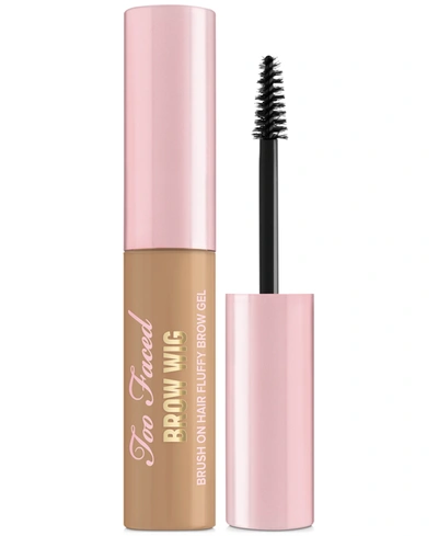 Too Faced Brow Wig Brush On Brow Extensions Fluffy Brow Gel In Natural Blonde