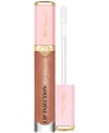Too Faced Lip Injection Power Plumping Multidimensional Lip Gloss In Say My Name - Medium Brown With Sparkle