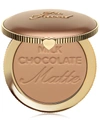 Too Faced Chocolate Soleil Cocoa Powder Infused Matte Bronzer In Milk Chocolate