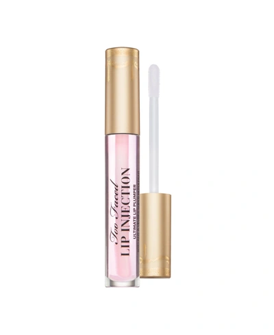 Too Faced Lip Injection Power Plumping Lip Gloss In Clear