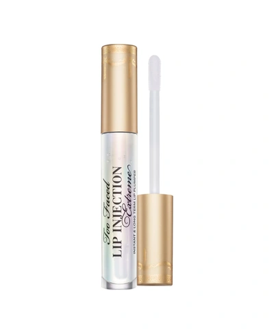 Too Faced Lip Injection Extreme Instant Long Term Lip Plumper Gloss In Clear