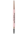 Too Faced Super Fine Brow Detailer Eyebrow Pencil Taupe 0.002 oz/ 0.057 In Taupe