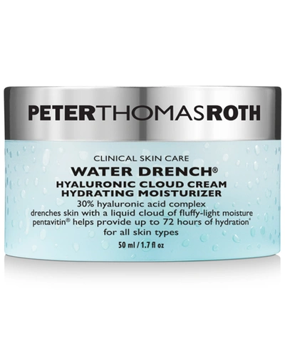 PETER THOMAS ROTH WATER DRENCH HYALURONIC CLOUD CREAM HYDRATING REFILLABLE MOISTURIZER, 1.7 OZ.