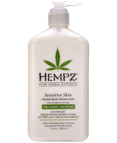 Hempz Sensitive Skin Herbal Body Moisturizer, 17-oz, From Purebeauty Salon & Spa