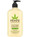 HEMPZ SWEET PINEAPPLE & HONEY MELON HERBAL BODY MOISTURIZER, 17-OZ, FROM PUREBEAUTY SALON & SPA