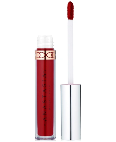 Anastasia Beverly Hills Liquid Lipstick In American Doll (classic Retro Red)