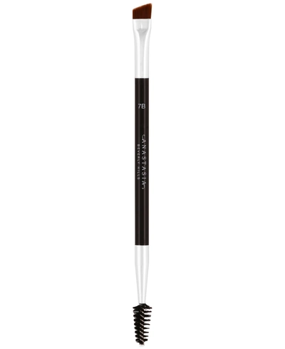 Anastasia Beverly Hills Brush 7b - Dual-ended Angled Brush In White
