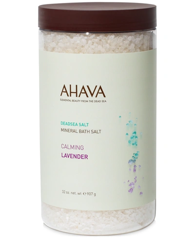 Ahava Mineral Bath Salt Calming Lavender, 32 oz