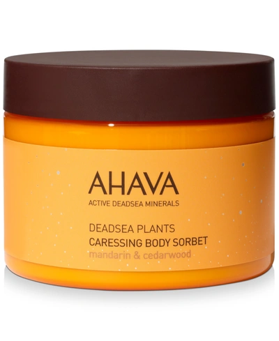 Ahava Mandarin And Cedarwood Caressing Body Sorbet, 12.3 oz