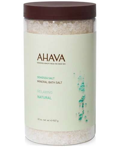 Ahava Mineral Bath Salt Natural, 32 oz