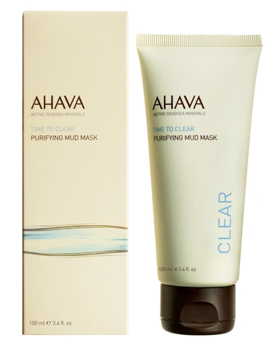 Ahava - Time To Clear Purifying Mud Mask 100ml/3.4oz In N,a
