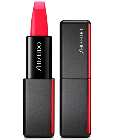 Shiseido Modernmatte Powder Lipstick, 0.14-oz. In Shock Wave