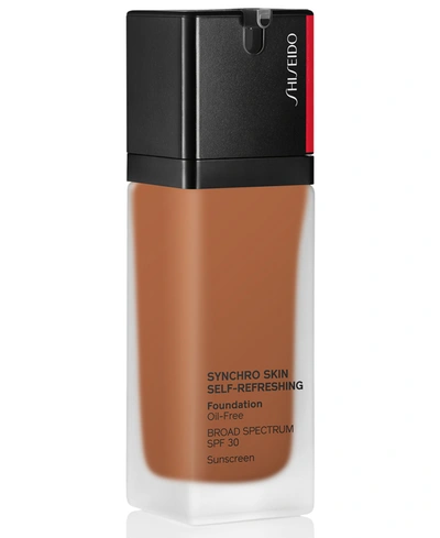 Shiseido Synchro Skin Self-refreshing Foundation, 1.0 oz In Copper