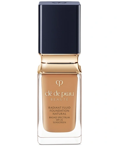 Clé De Peau Beauté Cle De Peau Beaute Radiant Fluid Foundation Natural Spf 25 In Bf Deep Tan Buff