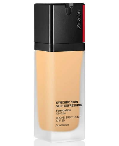 Shiseido Synchro Skin Self-refreshing Foundation, 1.0 oz In Sand