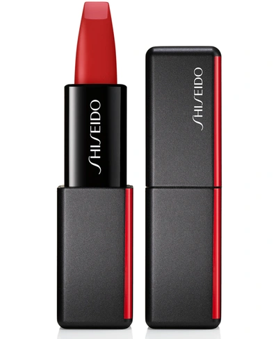 Shiseido Modernmatte Powder Lipstick, 0.14-oz. In Hyper Red