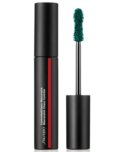 Shiseido Controlled Chaos Mascara Ink In Emerald Energy