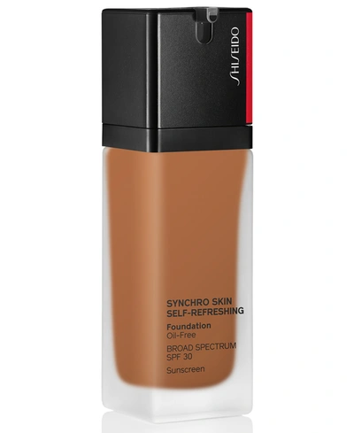 Shiseido Synchro Skin Self-refreshing Foundation, 1.0 oz In Topaz