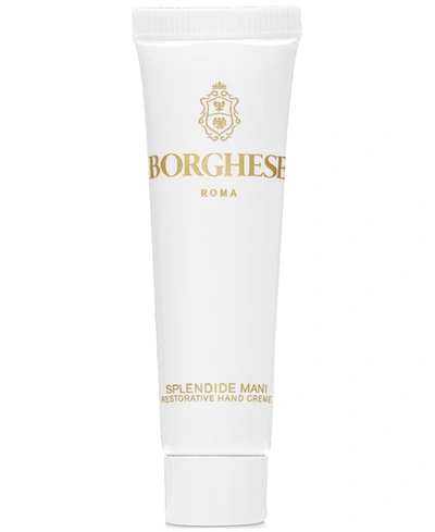 Borghese Splendide Mani Restorative Hand Creme Mini, 0.5 Oz.