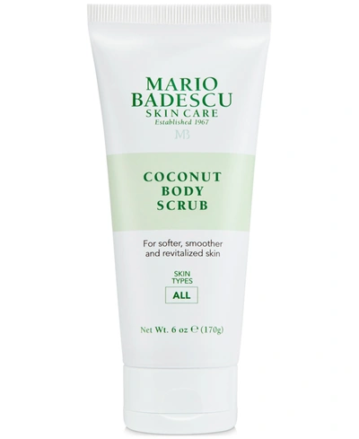 MARIO BADESCU COCONUT BODY SCRUB, 6-OZ.