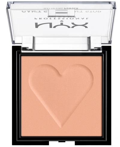 Nyx Professional Makeup Can't Stop Won't Stop Mattifying Powder In Brightening Peach