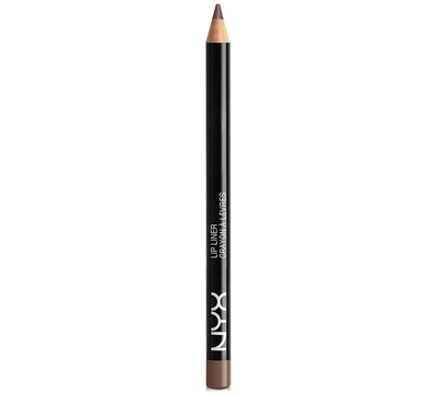 Nyx Professional Makeup Slim Lip Pencil Creamy Ling-lasting Lip Liner In Espresso