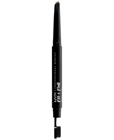 Nyx Professional Makeup Fill & Fluff Eyebrow Pomade Pencil In Taupe