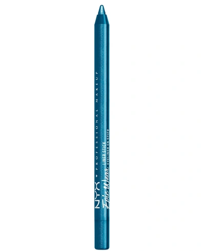 Nyx Professional Makeup Epic Wear Liner Stick Long Lasting Eyeliner Pencil In Turquoise Storm (turquoise)