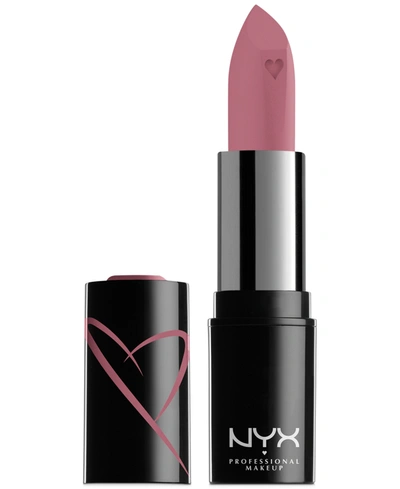 Nyx Professional Makeup Shout Loud Satin Lipstick In Desert Rose (perfect Pink)
