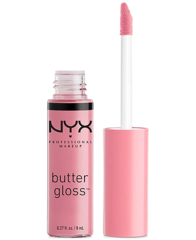 Nyx Professional Makeup Butter Gloss Non-stick Lip Gloss In Éclair