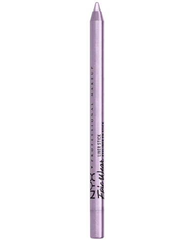 Nyx Professional Makeup Epic Wear Liner Stick Long Lasting Eyeliner Pencil In Periwinkle Pop (periwinkle)