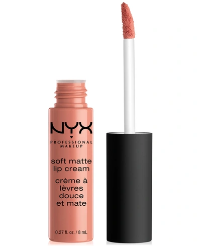 Nyx Professional Makeup Soft Matte Lip Cream In Stockholm (mid-tone Beige Pink)