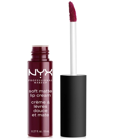 Nyx Professional Makeup Soft Matte Lip Cream In Copenhagen (matte Rich Plum)