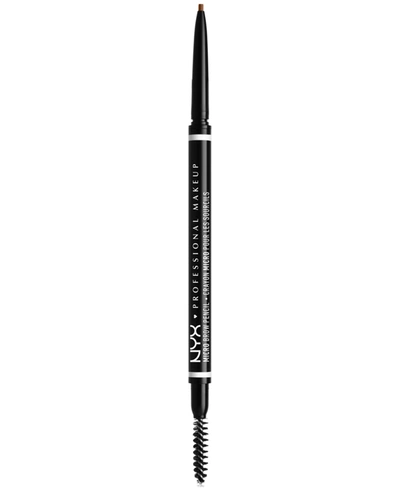 Nyx Professional Makeup Micro Brow Pencil Vegan Eyebrow Pencil In Auburn