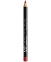 Nyx Professional Makeup Slim Lip Pencil Creamy Ling-lasting Lip Liner In Auburn